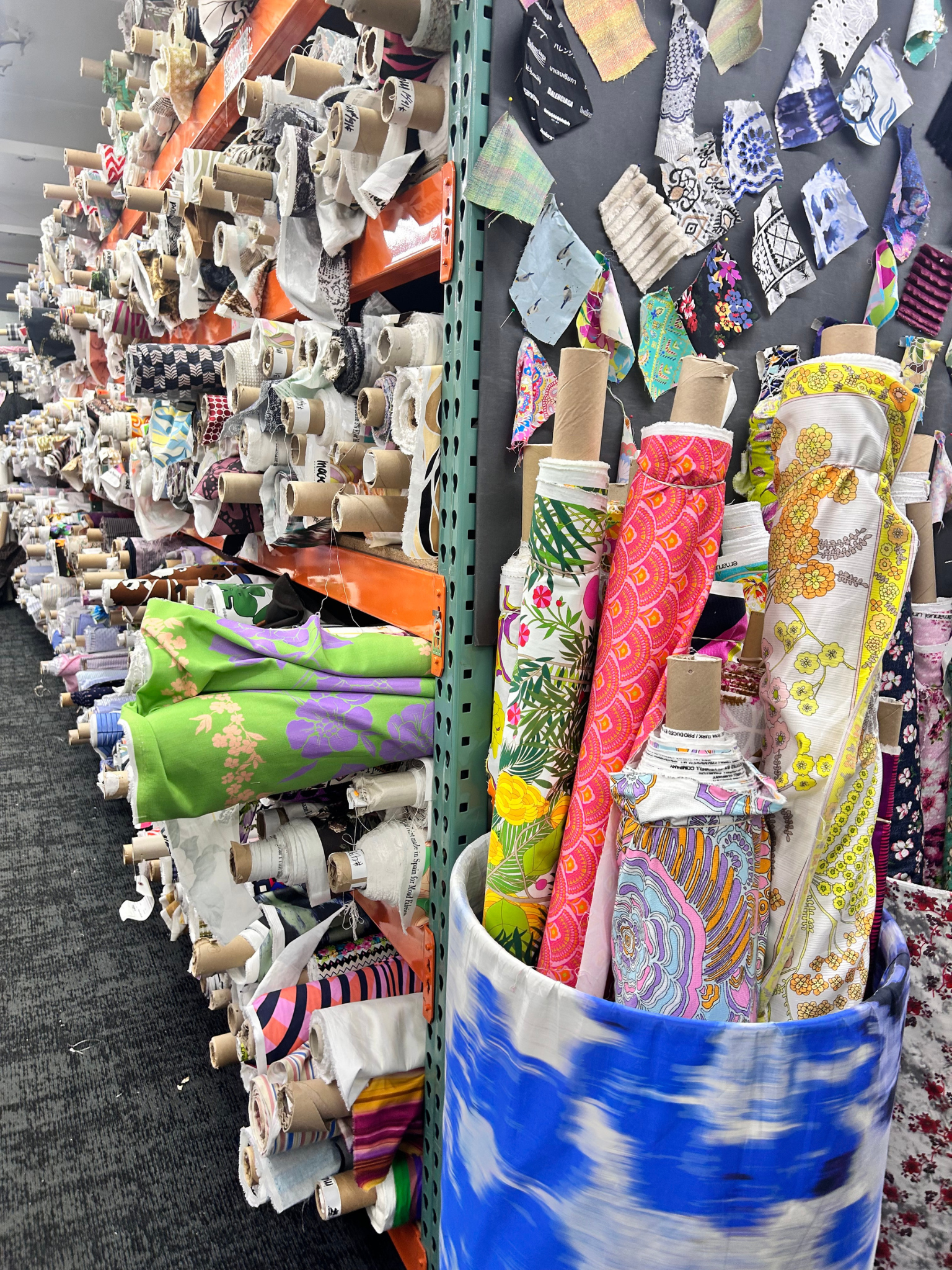 Fabric Shop in NYC Garment District