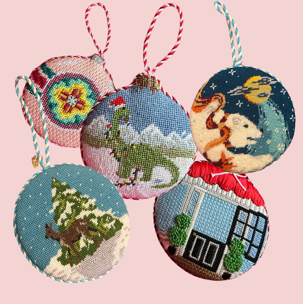 Needlepoint Finishing - Ornament