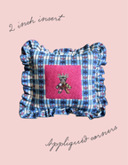 Needlepoint Pillow Finishing- Ruffled Pillow